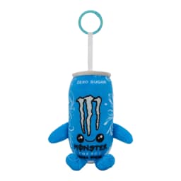 21pcs/lot 12cm Monster Energy Drink Plush Toy Keychain Simulation Can Zero Sugar Stuffed Doll Cute Gift For Fans Bag Charms