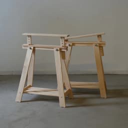 Rustic Wood Table Legs for Outdoor Photo Prop Stool Feet Vintage Workstation Base Industrial Photography Background Setting