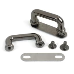 5/10/20Pcs 21mm Metal D-ring Buckles Arch Bridge with Screws Clasp Bag Handle Strap Connector Buckle Hardware Accessories