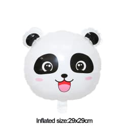 3D Elephant Giraffe Tiger Lion Head Animal Foil Balloon Jungle Safari Birthday Party Decorations Kids Gift Toy Helium Air Globos
