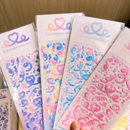SKYSONIC New BOBO Full Set Junk Journal Stickers Decor Scrapbooking Lable Idol Kpop Stationery Postcards Kawaii Sticker Suppli