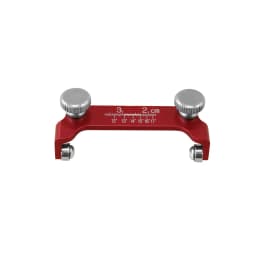 Fixed Angle Knife Sharpener - Aluminum Honing Guide Chisel Sharpening Holder Guide for Woodworking Chisels and Planes with Scale