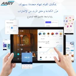 Android 15 Tablet, 2025 10.1inch Android Tablets with Keyboard, 12GB+128GB+1TB Expand, Support 18W Fast Charging 8-Core 6000mAh