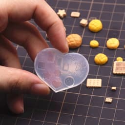 DIY Crafts Casting Baking Tool Mini Food Dessert Crystal Epoxy Resin Mold Cake Candy Chocolate Silicone Mould Wholesale