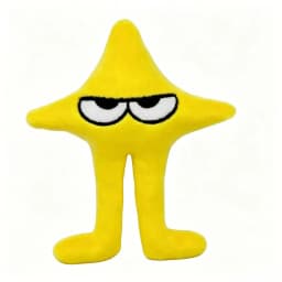 25cm Kawaii Pixel Game Deltarune Series Star Shaped Plush Toy Creativity Cartoon Role Starwalker Exquisite Stuffed Toy Fans Gift
