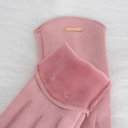 Women Autumn Winter Keep Warm Touch Screen Thin Cashmere Solid Simple Gloves Cycling Drive Suede Fabric Elegant Windproof