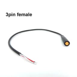 M6 2 3 4 5 6 Pin Julet Electric Butt Plug Connector Wiring Line Scooter Brake Cable Pluger Signal Sensor W28