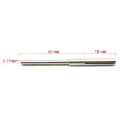 10 Pieces Sandpaper Clamp Split Mandrels for Jewellery Rotary Grinder 2.35 Shank Abrasive Holder Clip Rod Jewelry Tools