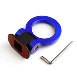 2 Car Style Trailer Hooks Designs,Decorative Car Sticker,Front Rear Trailer,Racing Ring Simulation,Vehicle Trailer Hook