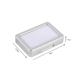 Top Glass Gem Box Gemstone Holder Display Loose Diamond Stone Show Jewelry Case Storage Organizer Tool Coin Jar Novel Container