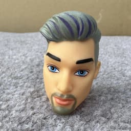 1/6 Boys Doll Heads Prince Ken Heads Solid Boy Head For 30cm Body Kids Boys Girls DIY Toys Birthday Gifts