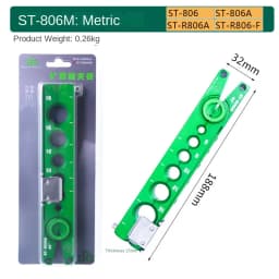 Flaring Tool Air Conditioner Tool Reamer Copper Pipe Maintenance Eccentric Tube Expander Tool DSZH ST806A Metric Imperial Splint