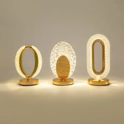 Touch Dimming Modern Desk Lamp Crystal Acrylic Table Lamp Bedroom Bedside Night Light Living Room Romantic Atmosphere Decor Lamp