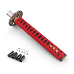 Universal 150MM/200MM/260MM JDM Katana Samurai Sword Shift Knob Shifter With Adapters Gear Shift knob