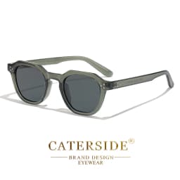 Caterside New Retro Polarized Men Sunglasses Square TR90 Frame Women Sun Glasses Outdoor Driving Fishing High Quality UV400 Gift