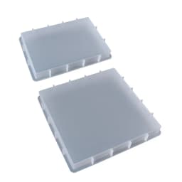 DIY Crystal Silicone Mold Rectangular Square Photo Frame Table Ornament Decoration Silicone Mould For Resin Jewelry Making
