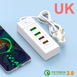 15W USB Charger Multi Ports Fast Charging Type C Phone Charger For iPhone 15 Samsung Xiaomi Quick Charge EU/US Plug Wall Charger