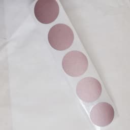 100PCS 20mm Round Scratch Off Stickers Labels Tickets Promotional Games Favors
