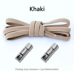 New Elastic Laces Sneakers Round Press Lock Shoelaces Without ties Kids Adult No Tie Shoelace Rubber Bands Shoes Accessories
