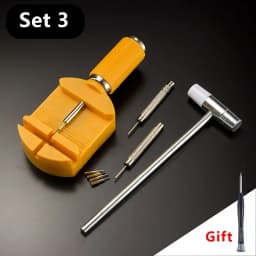 Watch Link Removal Tool Kit, Watch Band Tool Strap Chain Pin Remover Repair Tool Kit For Watch Band Strap Adjustment, Watch