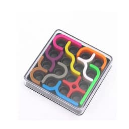 Creative Crazy Curves Puzzle Geometric Line Matrix IQ Challenges Logical Thinking Brain Teaser Educational Toys For Kids Adults