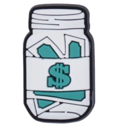 Hot 1pcs Money Shoe Charms for Crocs Accessories Charms Clog Sandals Decoration Shoe Pins Women Men Adults Party Favor