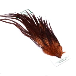New Ewing Feather Rooster Saddle Woolly Bugger Feather Pack 5 Optional Colors Streamer Fly Pattern Special Fly Tying Feathers