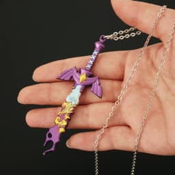 Game Zelda Link Master Sword Key chains Cosplay Alloy Openable Swords Pendant Props Keychain Accessoories Key Ring