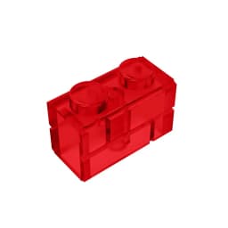 Gobricks GDS-631 Profile brick 1x2 single gro. compatible with lego 98283 children's DIY Educational Building Blocks Technical