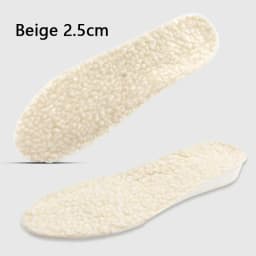 1 Pair Winter Warm Height Increase Insoles, Sports Shock Absorption Shoe Pads for Men & Women, Shoe Accessories