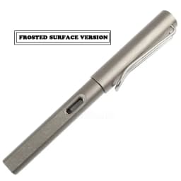 2-In-1 Fountain Ink Pen High Quality Titanium TC4 Tactical Pen Self Defense Business Pen EDC Tool Gift Dropshipping