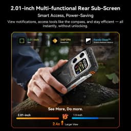 Blackview XPLORE X1 [No EU Charger] Rugged Smartphone 5G 6.78" Android 15 36GB(12+24)+256GB Dimensity 7050 10000mAh 55W NFC