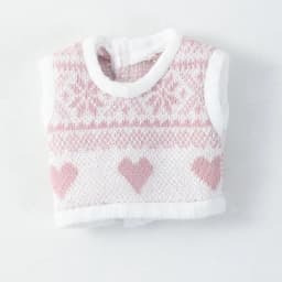 Obitsu 11 Doll Clothes Knitted Tops Snowflake Love Cardigan Cute Vest For OB11 Dolls Accessories Soft Coat For 1/12Bjd Dolls