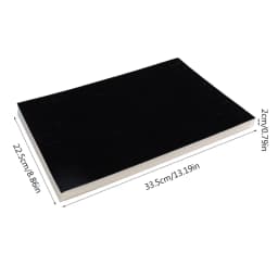 Rings for Jewelry Display and Cases Retail Travel 100 Slot Foam Insert Earring Holder for Drawers Inserts