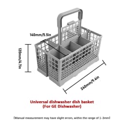 Multifunctional Dishwasher Basket Knife and Fork Storage Basket Foldable Cutlery Holder Dishwasher Basket Replacement Part