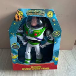Story 3 4 Talking Buzz Action Figures Body Doll Model Toys Voice Doll Action Figures Model Toys Joint Movable Christmas Gift