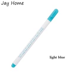 1-7PCS Water Erasable Fabric Markers Disappearing Ink Fabric Pens Disappearing Garment Tracing Tools for Cross Stitch Embroidery