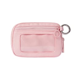 Women Cute Small Pouch Mini Wallet with Clear ID Window, Makeup Cosmetic Bag,Card Holder Bag for Purse,Toiletry Zipper Pouch