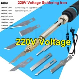 936 Soldering iron Heating Blade For Mobile phone Back Cover Glass Glue Remove Tool Mainboard Glue Fingerprint IC repair Tool