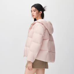 Semir Women Down Jacket 90 Percent Down Fill Waterproof Oil Resistant Stain Resistant Thermal Warmth Antistatic Hooded 2026 New