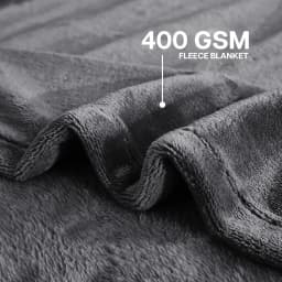 Fleece Blanket Solid Throw Blankets for Couch & Bed, Plush Cozy Fuzzy Blanket Super Soft & Warm Blankets for Fall and Winter