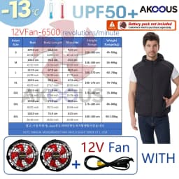 12V/5V USB Unisex 3 Wind Speed Cooling Fan Vest Lightweight Sleeveless Air Conditioned Vest Summer Outdoor Work Clothes