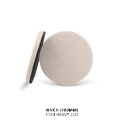 SPTA 1PC 1/2/3/4/5/6/7 Inch Wool Felt Glass Polishing Pad for RO/DA/GA Polisher Fast Cutting Gloss Buffing