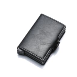 New Rfid Men Card Wallets Carbon Fiber Slim Mini Wallet 14 Card Holders Men's Wallet Small Money Bag Short Male Purses