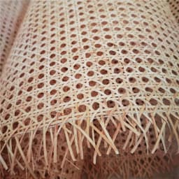 Natural Real Indonesia Rattan Sheet Cane Webbing Roll Chair Table Furniture Repair Materials Deco
