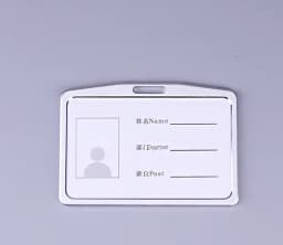 1Pcs Aluminum Alloy Work Name Card Holders Business Work Card ID Badge Lanyard Holder Men Women Metal ID Business Case