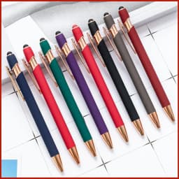 20-200pcs Laser Engraved Logo Pen Custom Advertising Wholesale Promotional Pens for Business Bulk Office Supplies 16Colors