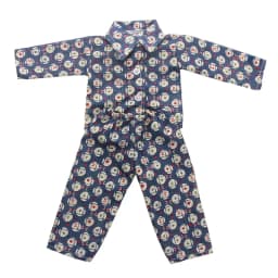 Doll Clothes Multi-Print Pajama Daily Outfit Fit 18Inch American&43CM Born Baby Doll Accessories,Girl Gifts Toy Festival Gifts