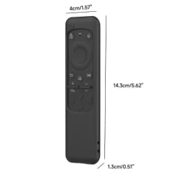 Silicone Case for Samsung BN59-01432A Smart TV Remote Control Protective Case Anit-Lost with Lanyard