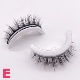 1 Pair Reusable Self Adhesive False Eyelashes Natural Long Thick Fake Eye Lashes